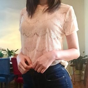 American Apparel lace shirt